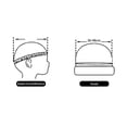 thumbnail image 3 of Winter Hat for Men Women Warm Lined Ear Cap Soft Comfortable Cold Weather, 3 of 3