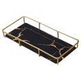 thumbnail image 1 of Estantería de almacenamiento para dormitorio, estantería de hierro, S de una sola capa negra Sunnimix Bandeja de almacenamiento, 1 of 8