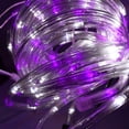 thumbnail image 3 of Manguera Navideña Decorativa Importadora La Merced Paquete 3 Pz Luz Led Blanco/Morado Uso Exterior/Interior Cable Recubierto Gel 10 m, 3 of 3