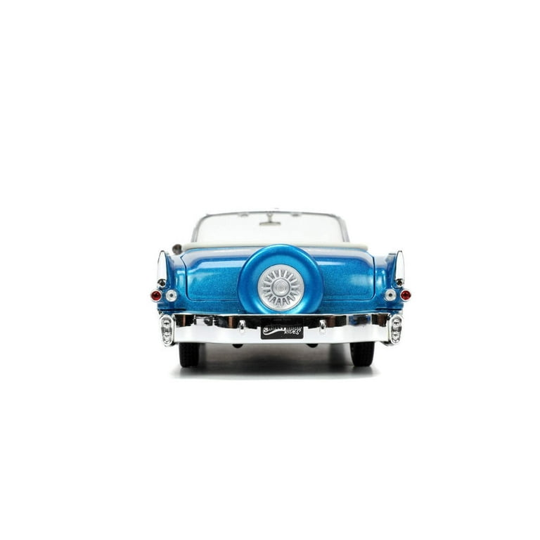 Jada M&M's 1956 Cadillac Eldorado Diecast Car with Blue Figure, 1
