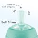 thumbnail image 3 of Vaso entrenador NUK con popote, 300 mL, paquete de 2, 8m+ para niño pequeño, 3 of 8