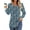 1 Blue Floral, variant on Fantaslook Pleated Blouses for Women Dressy Casual Long Sleeve Shirts Fall Tunic Tops