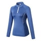 thumbnail image 2 of Qarigey Ropa interior térmica para mujer, ropa interior cálida para mantener el calor, invierno, otoño, manga larga, secado rápido, Prendas para la parte del cuerpo Azul claro SG, 2 of 6