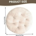 thumbnail image 4 of ZZYuan Seat Cushion Clearance, Comfortable Square and Round Artificial Lambswool Chair Pads,Soft Fluffy Chair Seat Cushion Plush Cushions Seat Pad for Home Office Meditation, 4 of 6