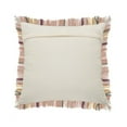 thumbnail image 6 of Ox Bay 20" x 20" Pink/ Yellow Tartan/Plaid Organic Cotton Pillow Cover, 6 of 9