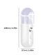 thumbnail image 3 of Pulverizador De Crema Hidratante Facial Humidificador facial de 30 ml, mini humidificador que calma la piel, regalo para mujeres y niñas (blanco) Likrtyny Libre de BPA, 3 of 7