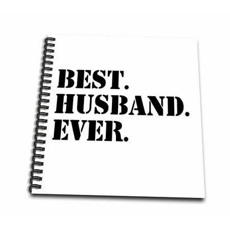 3dRose Best Husband Ever - fun romantic married wedded love gifts for him for anniversary or Valentines day - Mini Notepad, 4 by (Best Romantic Mini Series)