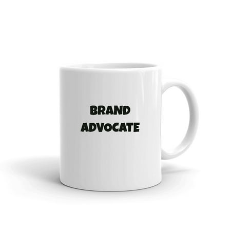 

Brand Advocate Fun Style Ceramic Dishwasher And Microwave Safe Mug By Undefined Gifts