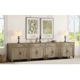 thumbnail image 3 of WAMPAT 135" Farmhouse Buffet Cabinet with 8 Storage Doors & 4 Drawers, Large Modern Coffee Bar Wooden Organizer for Kitchen, Living Room, Bedroom, Wash Grey, 3 of 8