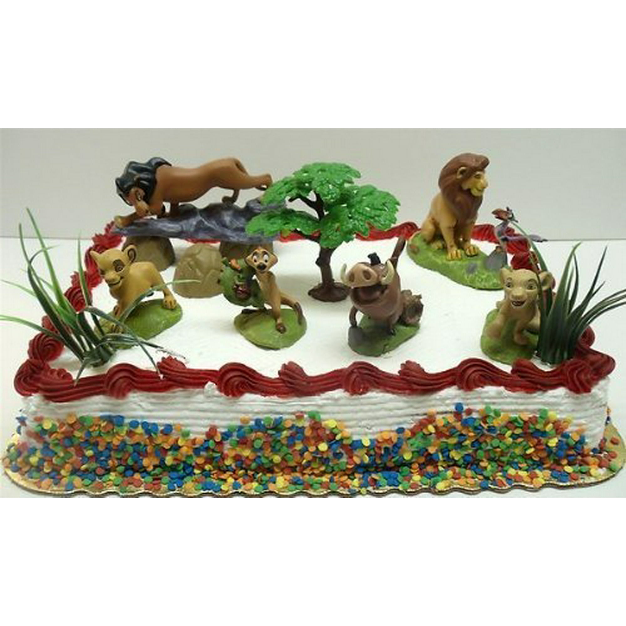 Lion King Birthday Cake Topper Set Featuring Mufassa Zazu Pumbaa Scar Timon Nala Simba And Decorative Rocks Safari Grass And Tree Of Life Themed Pieces Walmart Canada Lion King Birthday Cake Topper Set Featuring Mufassa Zazu Pumbaa Scar Timon Nala Simba And Decorative Rocks Safari Grass And Tree Of Life Themed Pieces Walmart Canada