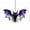 ZA, variant on Halloween Black Cat Crescent Moon Acrylic Suncatcher,Stained Glass Style Purple Window Hanging Ornament with Star Crystal Pendant,Gothic Witchy Sun Catcher for Front Door Window Home Party Wall Decor