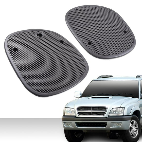 Dash Speaker Cover Grille Grill Left Right Black Fit for Chevy S10 Blazer/GMC Jimmy Sonoma/Oldsmobile Bravada 1998-2005