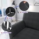 thumbnail image 3 of Fundas de silla ZNSAYOTX para sala de estar con brazos, color gris oscuro, 3 of 7