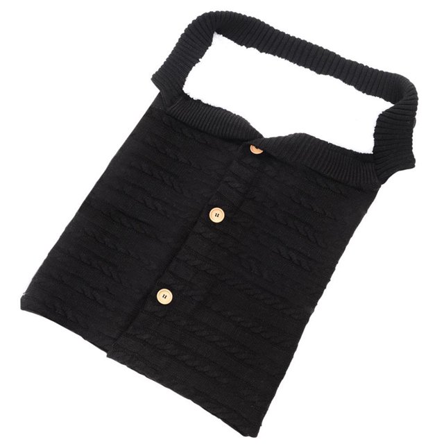Mantas De Dormir Para Bebés Con Botones, Forro Polar Suave Y Grueso, Envolturas Para Cochecito De Bebé, Manta De Accesorios Para Bebés Kearding BA001455-01
