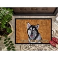 thumbnail image 3 of Carolines Treasures SC9507MAT Alaskan Malamute Door Mat Indoor Rug or Outdoor Welcome Mat 18x27 Doormat  27"L x 18"W, 3 of 4