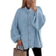 thumbnail image 1 of Suéter PRETTYGARDEN con Botones y Mangas Farol Azul Claro Talla L, 1 of 5