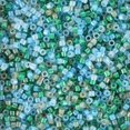 thumbnail image 2 of Miyuki Delica Seed Beads – Size 11/0 (1.6 mm), DB2067, Luminous Mix 7, 7.2g, Approx. 1440 Beads, 2 of 7