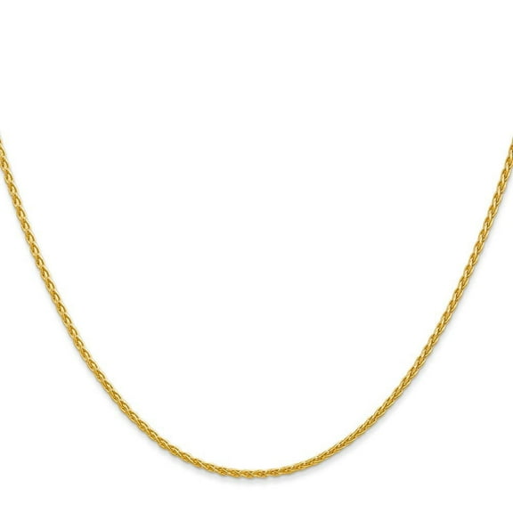 Primal Gold 14K Yellow Gold 1.5mm Parisian Wheat Chain