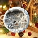 thumbnail image 4 of Round Acrylic Christmas Decorations Reindeer Hanging Sign Festive Wall Decorations, 4 of 5