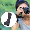 thumbnail image 3 of Cubierta de goma El reemplazo de la cámara digital de la cubierta trasera del goma del pulgar para Nikon D810 Buen rendimiento Grips Straps Tarjeta de memoria Advancent EL014525-00, 3 of 5