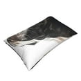 thumbnail image 2 of Haiem Pillowcase for Hair and Skin Queen - Black And White Boston Terrier Printed Soft Pillowcase with Envelope Closure-16"x24", 2 of 8