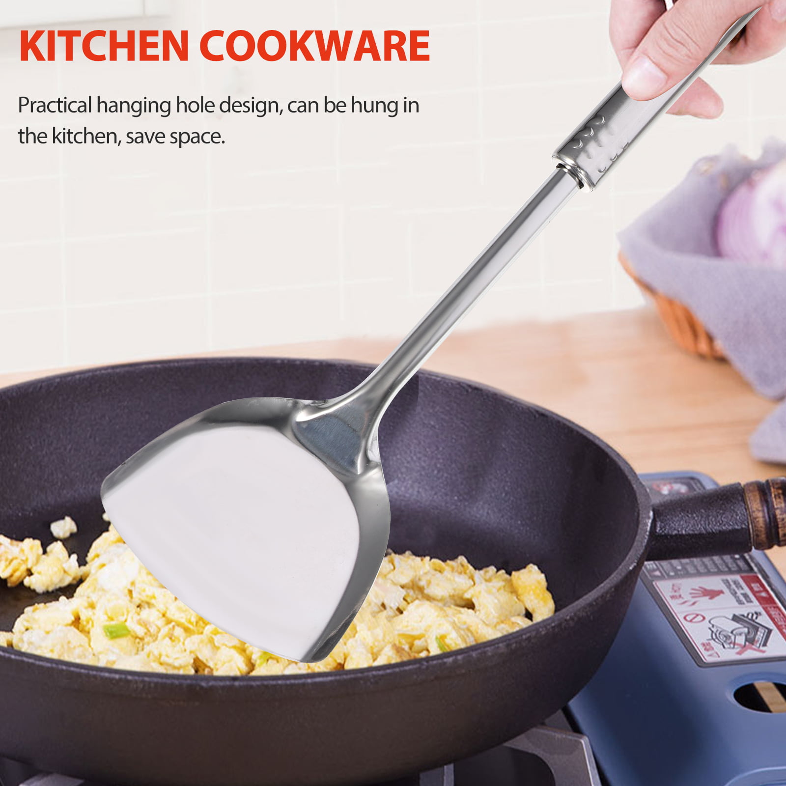 7pcs Kit d'ustensiles de cuisine en acier inoxydable Ustensiles de cuisine  Gadgets de cuisine Outils 