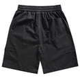 thumbnail image 3 of Timegard Shorts Men Cargo Shorts Elastic Waist Solid Color Outdoor Active Casual Shorts with Pockets, 3 of 7