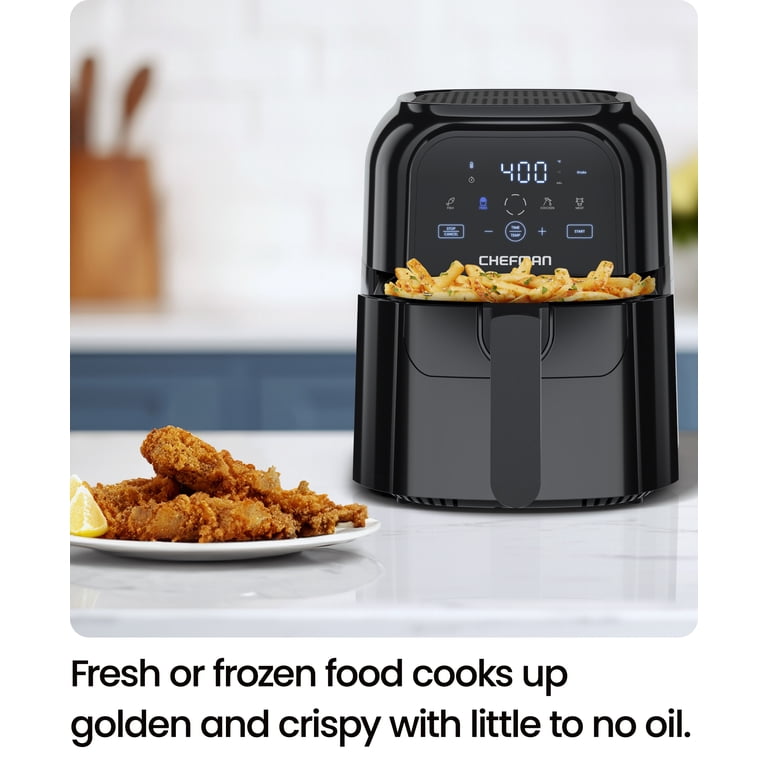 Chefman TurboFry Touch 6 Qt Air Fryer with Digital Display photo 6