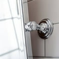 thumbnail image 5 of Water Creation Empire 30"W Single Plastic Wash Stand in Chrome & Clear, 5 of 7