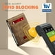 thumbnail image 4 of Billetera RUNBOX, delgada, de piel, para billetes, con bloqueo RFID, para hombre, 4 of 6
