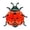 C, variant on Metal Insect Wall Sculpture Set For Garden And Yard, Rust Proof Cute Outdoor Art Ornaments For Patio Backyard Fence, Decorative Bug Statues For Home Exterior (Multicolor, 17*12CM)