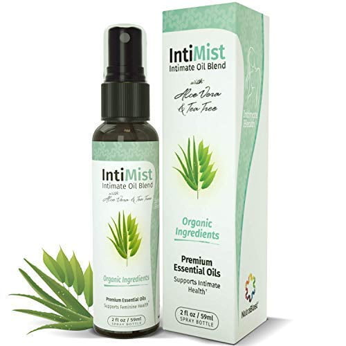 NutraBlast Intimist Feminine Essential Oils Blend Spray (2 fl oz) | All Natural Intimate Deodorant for Women | Fast Acting Relief of Yeast Infections, BV, Dryness, Odor, Itching & Burning