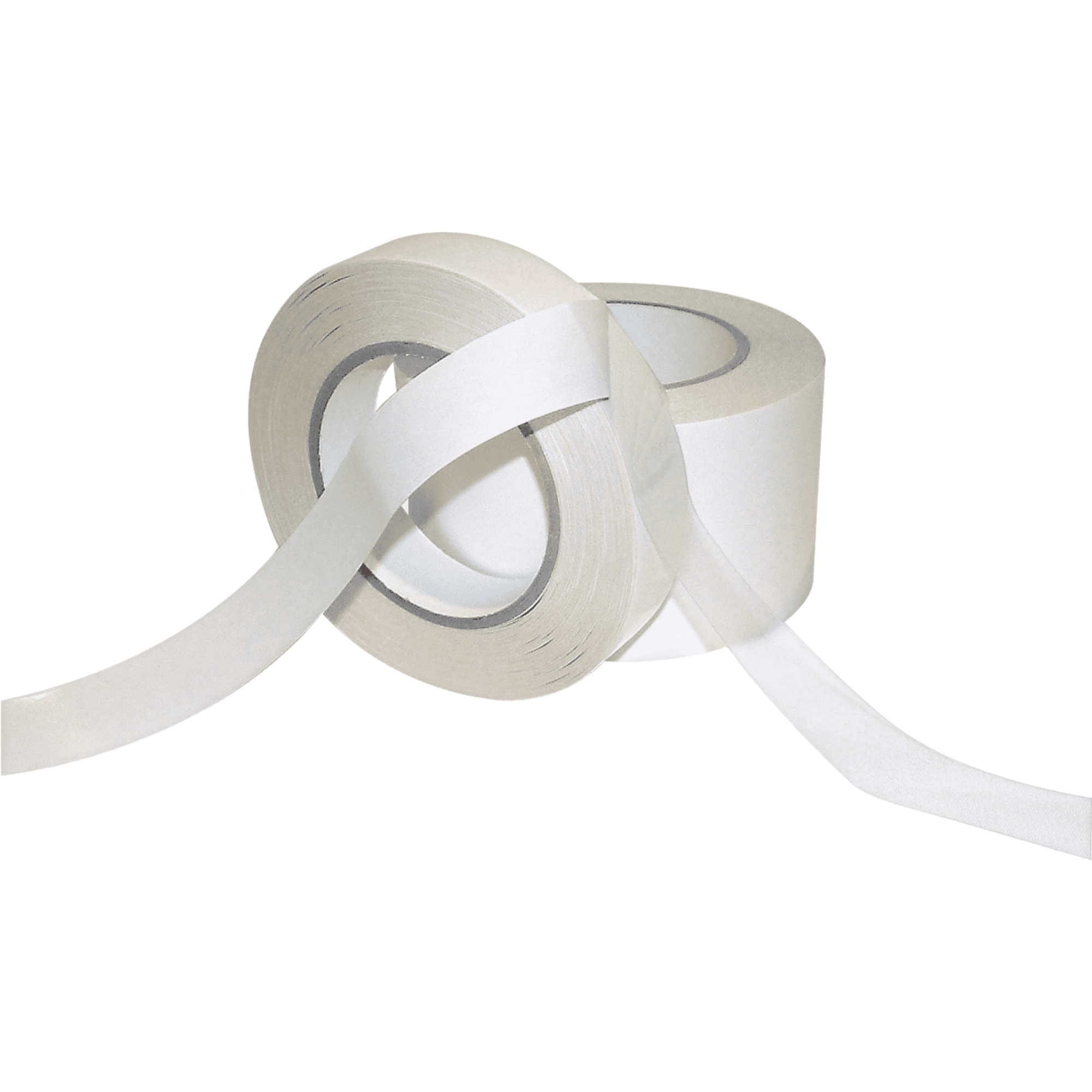 JVCC Double-Sided Film Tape [Rubber Adhesive] (DC-1114): 2 in. (48mm actual) x 60 yds. (Clear)