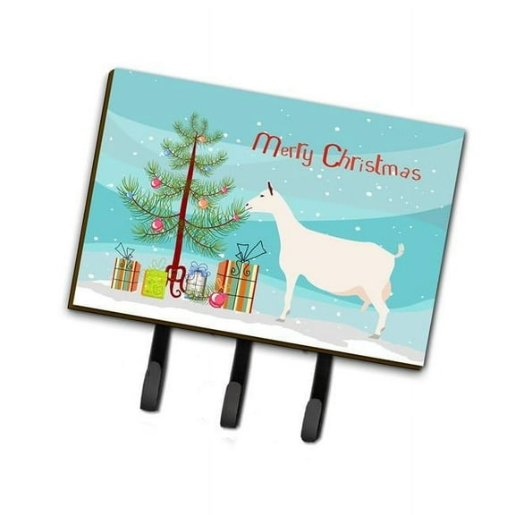Carolines Treasures BB9256TH68 Saanen Goat Christmas Leash or Key Holder