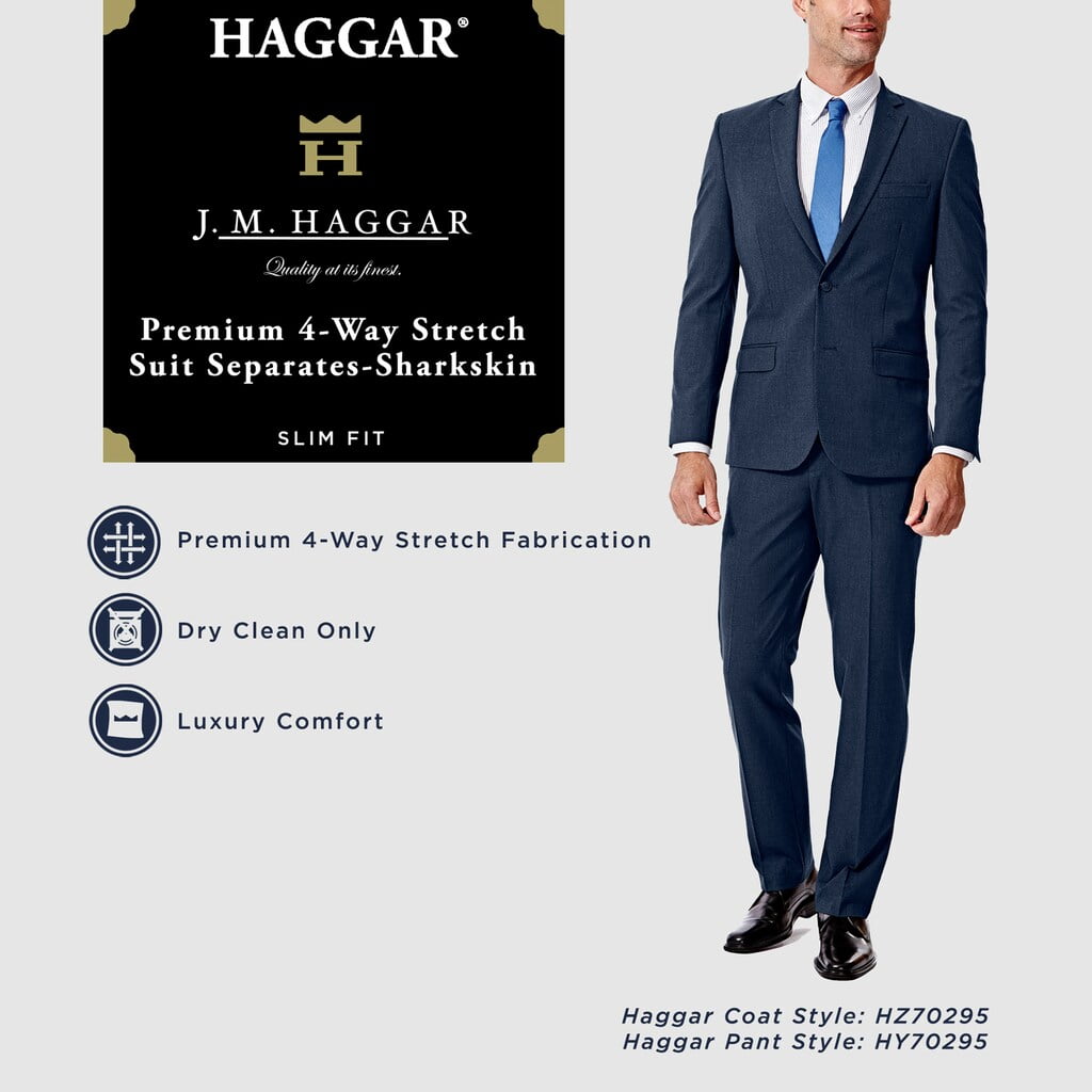 jm haggar slim fit pants