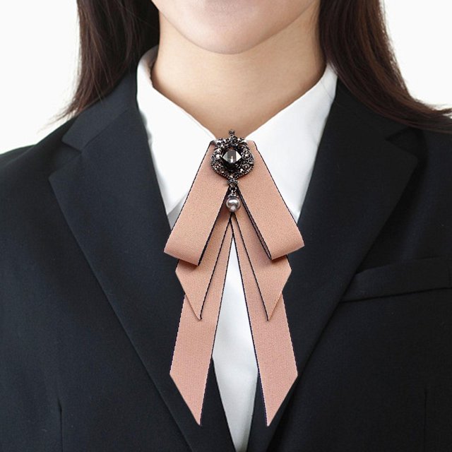 Corbata de moño Yuyangstore Pajarita atada para mujer ajustable