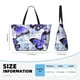 thumbnail image 4 of Fotbe Butterflies Bolsa de Viaje para Playa - Resistente al Agua, Bolsa Tote de Gran Capacidad y Ligera con 7 Bolsillos para Mujeres y Hombres, 4 of 7