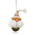thumbnail image 1 of Melange Gnome with Nordic Hat Ornament, 1 of 1