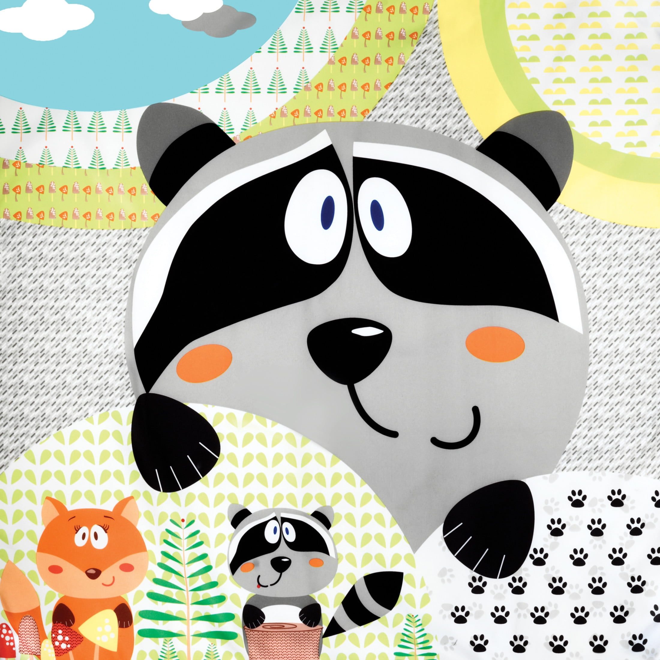 Chicco Tot Quad Portable Square Baby Playpen - Confetti Chicco Tot Quad Portable Square Baby Playpen - Confetti