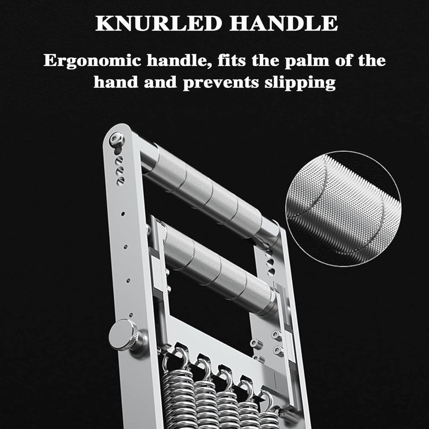 Hand Dynamometer, Electronic Hand Grip Strength Tester with 5 Springs and Counter, Five Levels Grip Distance Adjustable and Max Load 330Lbs / 150Kgs, Rapid Increase Of Wrist, for Muscle Building
