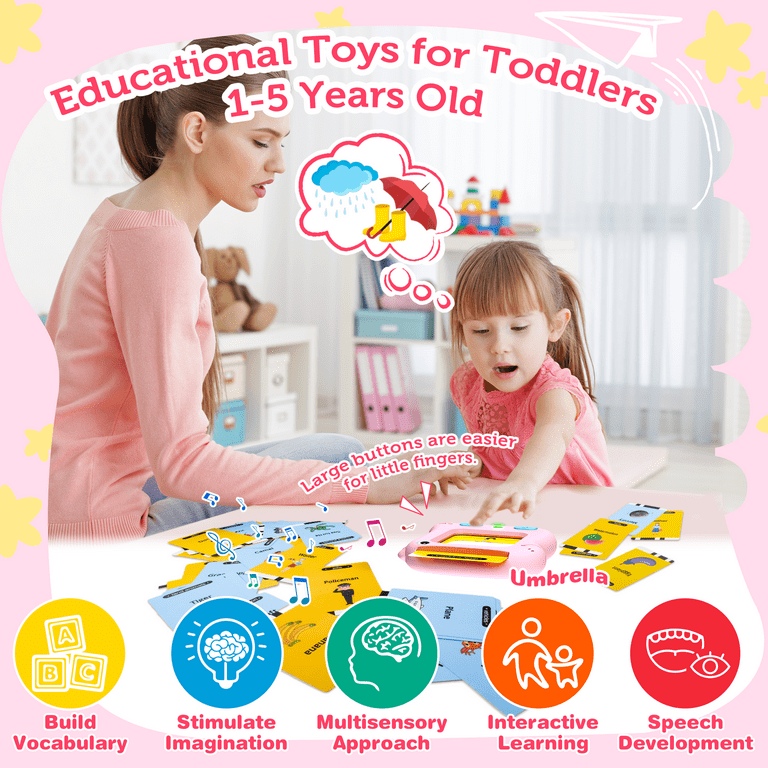 GKcity Educational Interactive Toys for 2-6 Year Olds