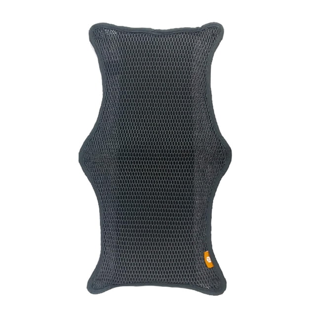 Cojín para asiento de motocicleta transpirable que reduce la presión y la fatiga. Doble capa XL