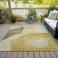 thumbnail image 6 of Addison Rugs Chantille Indoor/Outdoor Transitional Abstract Gold Washable Rectangle Rug, 2'6" x 3'10", 6 of 6