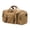 Khaki, variant on Coffee Waxed Canvas Duffel Bag 50L Expandable Travel Weekender
