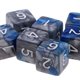 thumbnail image 4 of 3x 10x Dados de de 6 Dados de 16mm para s de /enseñanza de Matemáticas Azul + Gris, 4 of 8