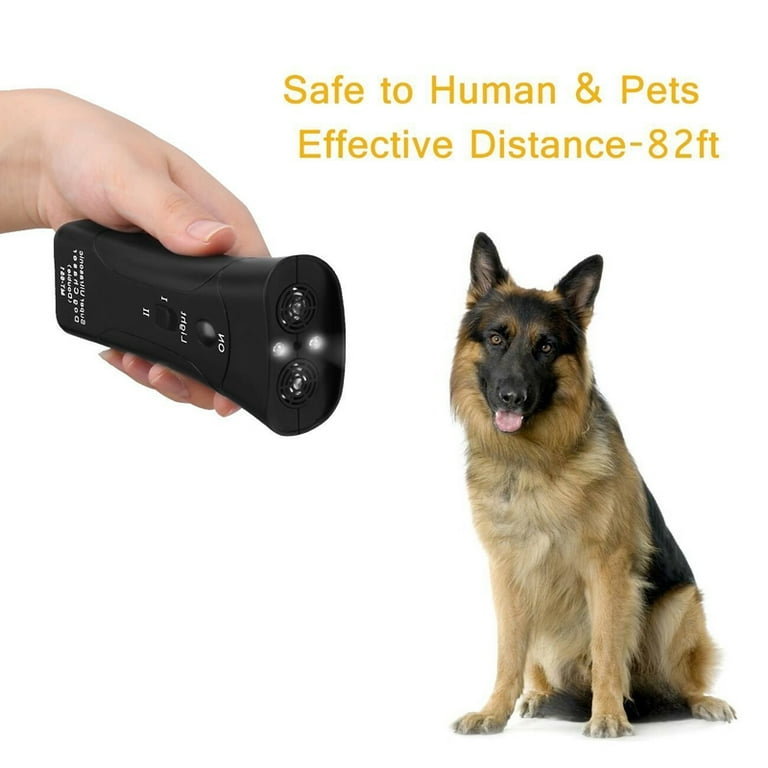 Upgraded Dog Barking Deterrent Best Handheld Ultrasonic Dog Trainer Electronic Whistle Training Tool Stop Barking