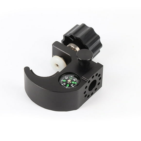 Universal Adjustable GPS/RTK Handheld Bracket: Carbon Fiber Pole-Mounted Holder with Sturdy Base, Portable Engineering Surveying Tool Compatible with Hi-Target Models and General Devices, Easy-to-Use