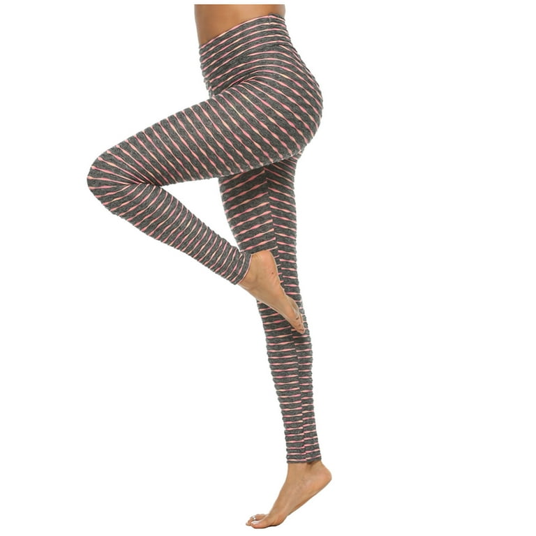 J.LOVNY Women's Lattice-Hem High Waist Tummy-Control Ankle Length