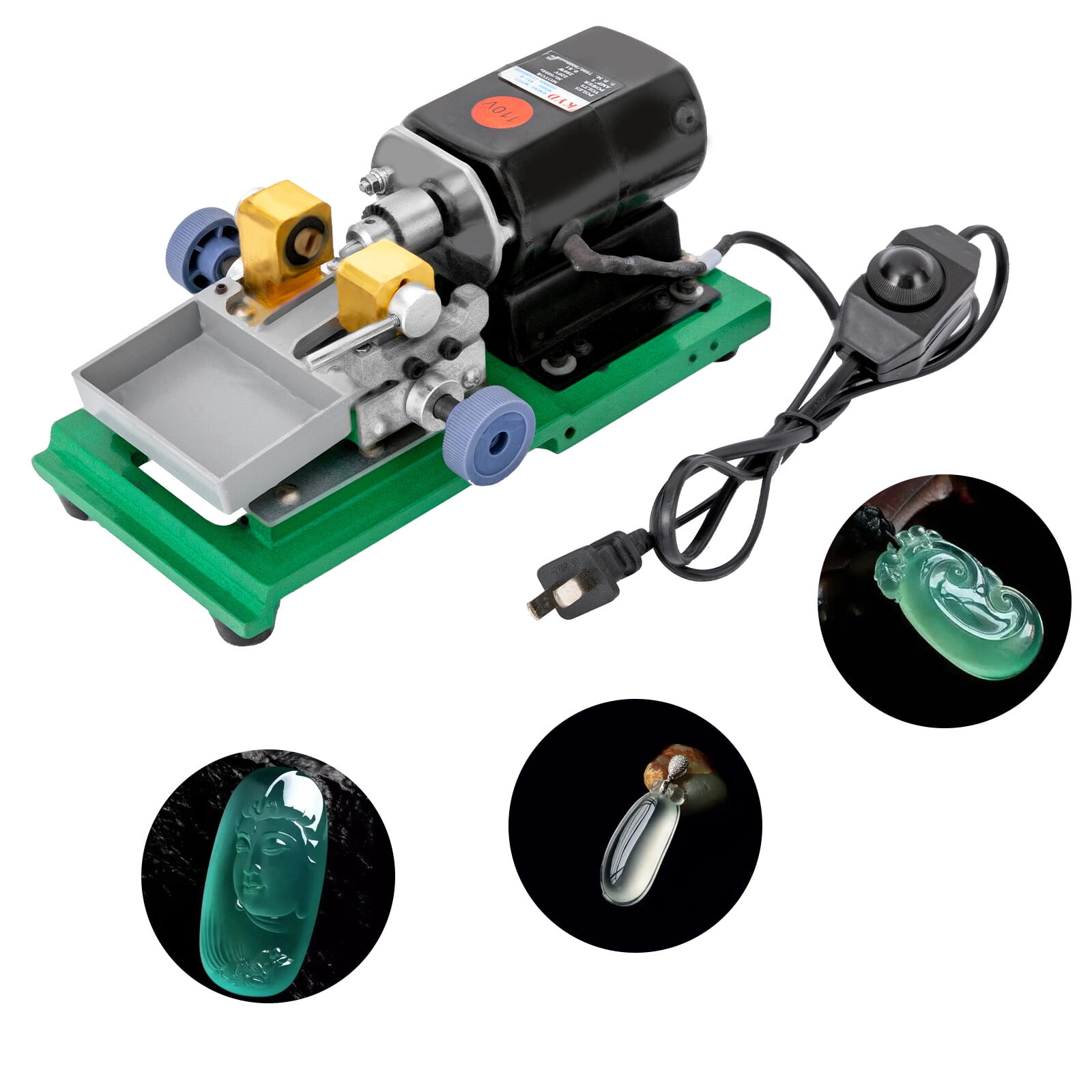 110V Jewelry Making Tools Beads Driller Punch Tool Set Pearl Drilling Holing Machine for Jewelry Stores