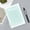 Green#606, variant on B5 Horizontal Thickened Coil Notebook with Colorful Plastic Cover, 8mm Grid Pages, Date and Page Sections, Portable for Writing, Notes and Sketching